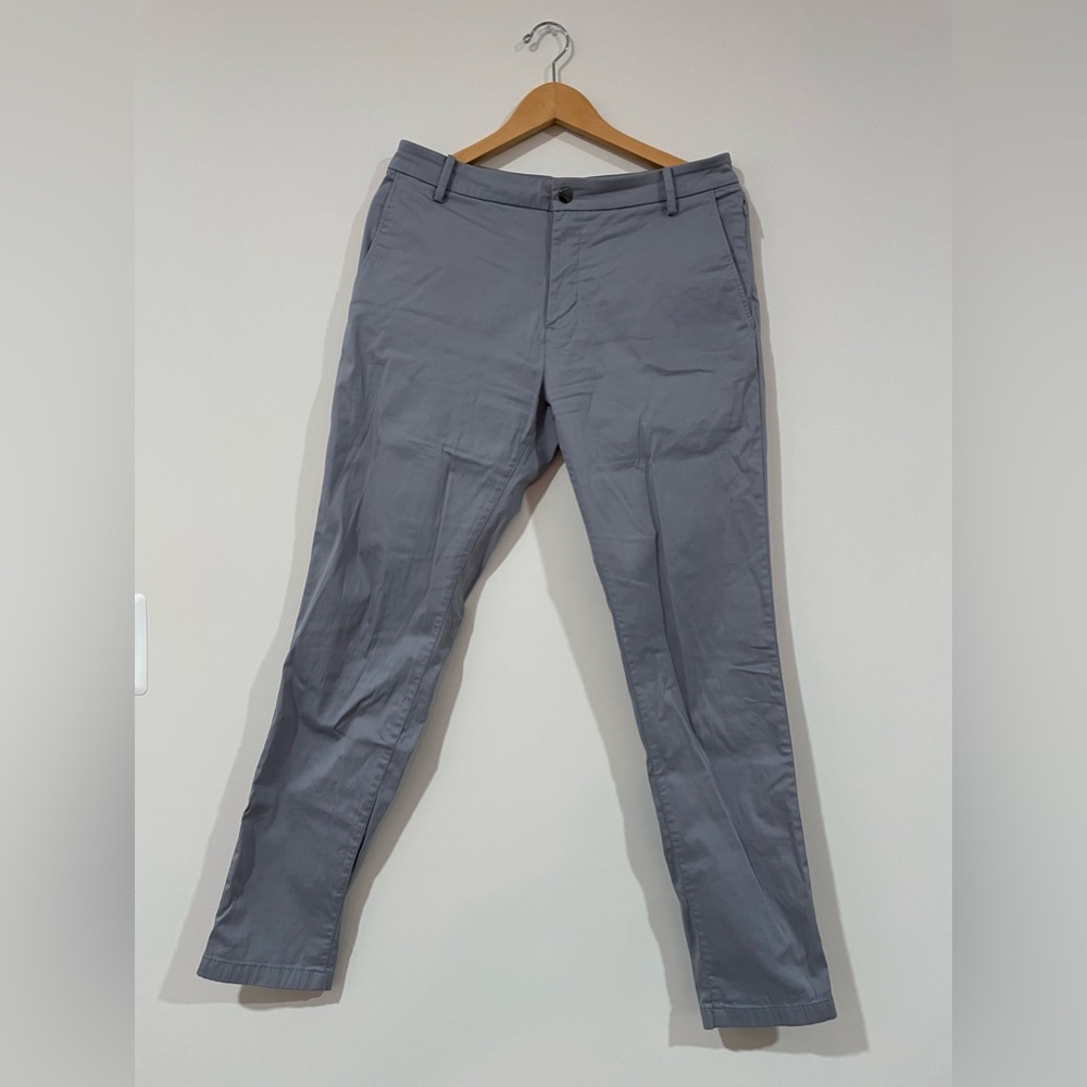 Birddogs Stephen Jobs graphite grey stretch khaki pants with liner - 32x32